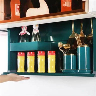 Tủ lưu trữ nhà bếp nâng thông minh có thể điều chỉnh chiều cao bằng điện